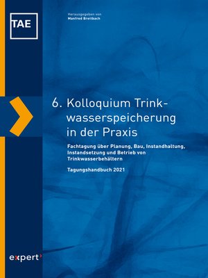 cover image of 6. Kolloquium Trinkwasserspeicherung in der Praxis
